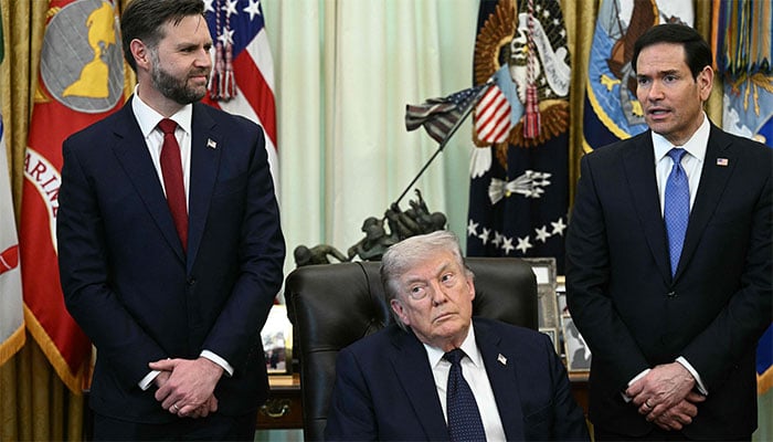 امریکی صدر ڈونلڈ ٹرمپ : فوٹو اے ایف پی