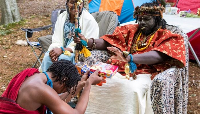 African ‘King’ evicted from Scottish camp and deported to Ghana