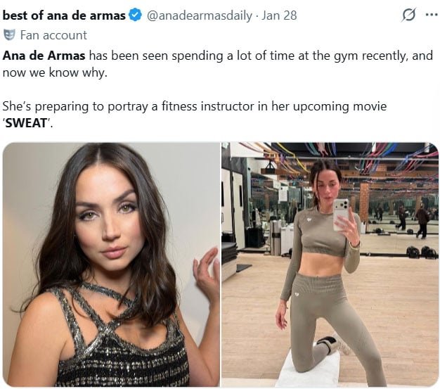 Ana de Armas lands first major role in psychological thriller since Tom Cruise split