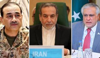 ایرانی وزیرِ خارجہ کا فیلڈ مارشل عاصم منیر و اسحاق ڈار سے رابطہ