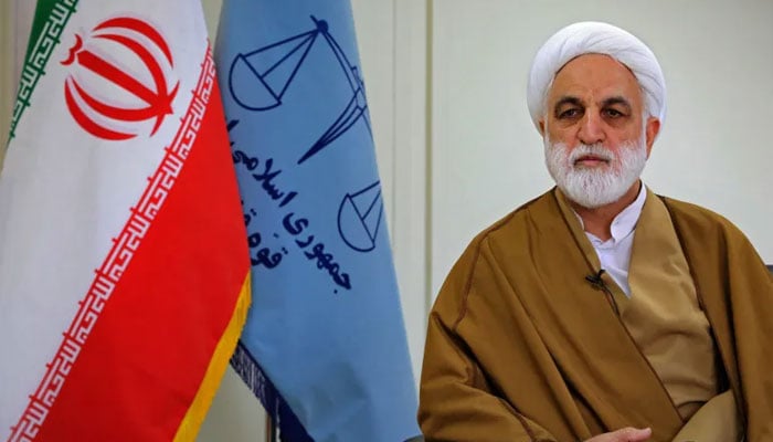 ایرانی عدلیہ کے سربراہ غلام حسین محسنی ایژئی— فائل فوٹو