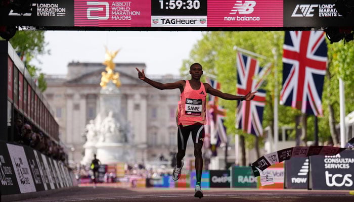 46ویں لندن میراتھون میں نیا ریکارڈ، دو کھلاڑیوں نے تاریخ رقم کردی