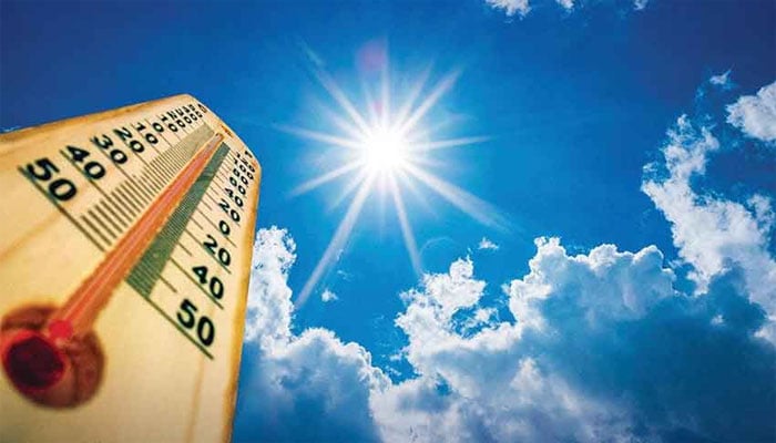 کراچی میں آج دن کا زیادہ سے زیادہ درجہ حرارت38.1 ڈگری سینٹی گریڈ ریکارڈ