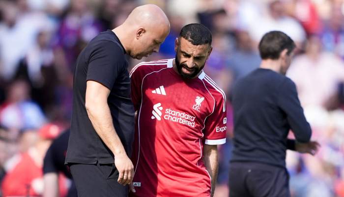 Mohamed Salah’s Liverpool career in doubt after hamstring injury vs Palace