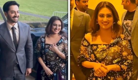 حبا بخاری کی بریڈفورڈ ایونٹ میں بولڈ ڈریسنگ وائرل