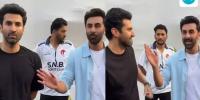 رنبیر کا آدتیہ کیساتھ تصویر کھنچوانے سے ’انکار‘