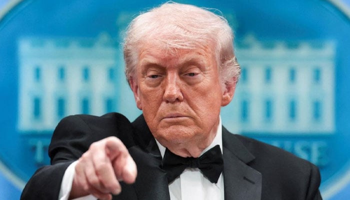 امریکی صدر ڈونلڈ ٹرمپ— فائل فوٹو