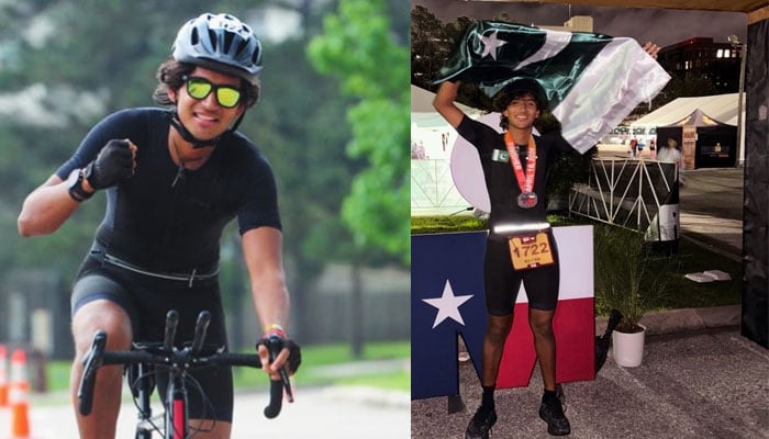 کراچی کے رایان حبیب آئرن مین چیلنج مکمل کرنے والے کم عمر ترین پاکستانی بن گئے