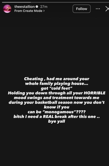 P.C.: Megan Thee Stallion