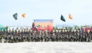 پاکستان اور سری لنکا کے درمیان دو طرفہ مشق شیک ہینڈز ۔ II کا انعقاد