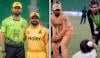 بابر اعظم اور شاہین آفریدی کے بیٹے کے درمیان دلکش لمحہ وائرل