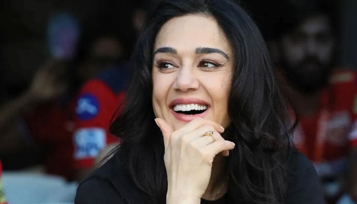 پریتی زنٹا---فائل فوٹو