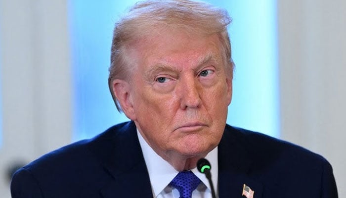 امریکی صدر ڈونلڈ ٹرمپ---فائل فوٹو