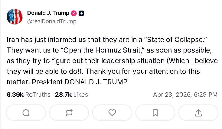 Trump says Iran in ‘state of collapse’ as nuclear talks stall and Gulf tensions rise