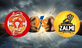 پشاور زلمی کا مقابلہ کوالیفائیر میں اسلام آباد یونائیٹڈ سے آج ہوگا