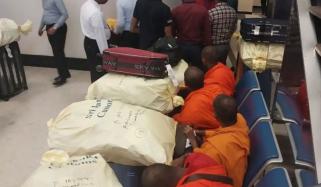 کولمبو میں ڈرگ اسمگلر 22 بدھ بھکشو گرفتار