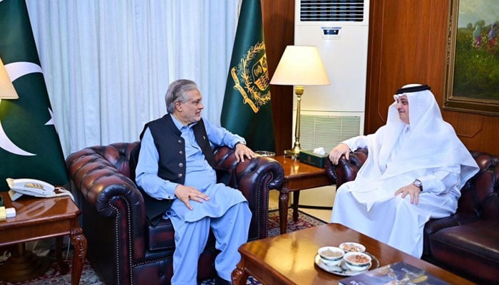 نائب وزیراعظم سے سعودی سفیر کی ملاقات، حالیہ علاقائی صورتحال پر تبادلہ خیال