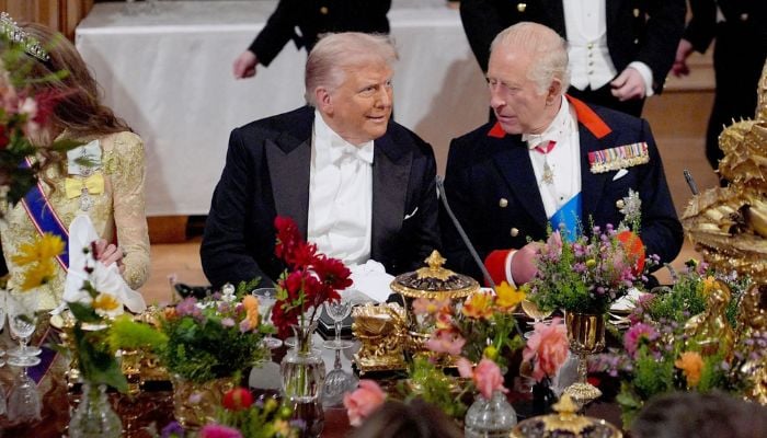 Inside the ‘Gilded’ State Dinner: Trump greets King Charles before iconic assassination painting
