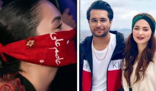 ہانیہ عامر نے عاصم اظہر کے نام کا بینڈانا پہن لیا، مداح حیران