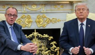 ایران کے پاس جوہری ہتھیار ہوا تو پوری دنیا یرغمال بن جائے گی: ٹرمپ کی جرمن چانسلر پر تنقید