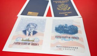 امریکی پاسپورٹ میں تبدیلی، ٹرمپ کی تصویر و دستخط بھی شامل