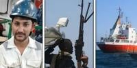 بحری قزاقوں کا آئل ٹینکر پر قبضہ، پاکستانی مغوی کا والد کو جذباتی پیغام وائرل