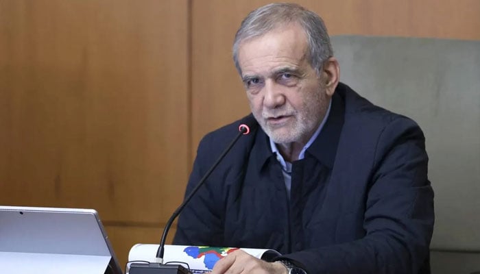 ایرانی صدر مسعود پزشکیان۔فوٹو: فائل