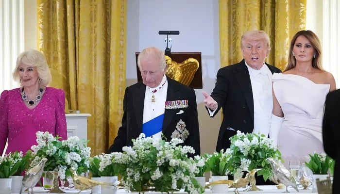 King Charles reveals impressive moment from White House state dinner visit