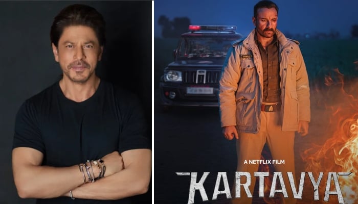 SRK drops Saif Ali Khan’s ‘Kartavya’ first look, announces release date