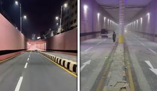 کراچی: دو سال تاخیر کے بعد کریم آباد انڈر پاس شہریوں کیلئے کھول دیا گیا