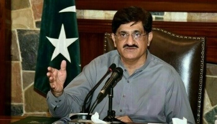 وزیراعلیٰ سندھ مراد علی شاہ---فائل فوٹو