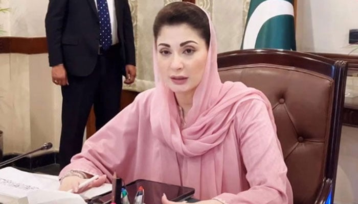 وزیراعلیٰ پنجاب مریم نواز(فائل فوٹو)۔