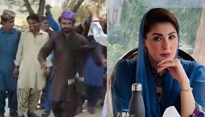 رحیم یار خان: سرینڈر کرنے والے ڈاکوؤں کی ’شکریہ مریم نواز‘ ریلی