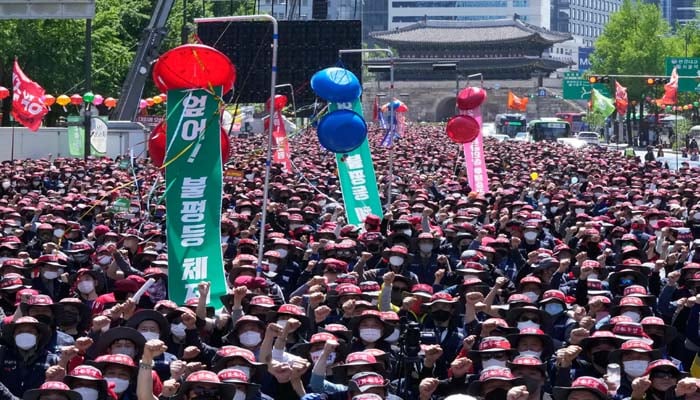 Global Labour day rallies erupt as war and energy crisis fuel anger