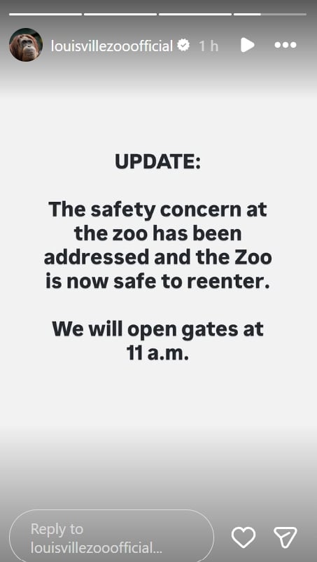 Louisville Zoo evacuated after bomb threat report: Heres what happened