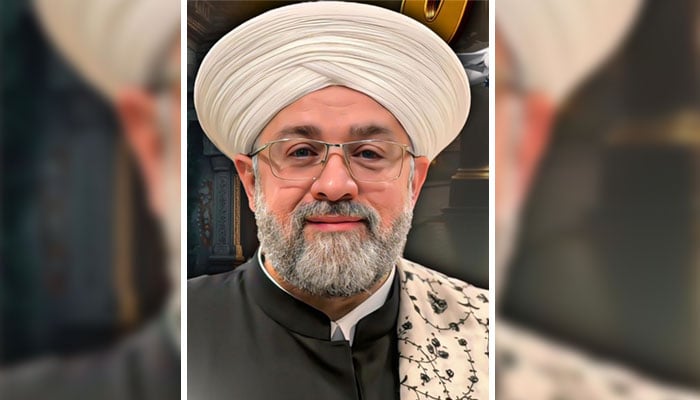 معروف روحانی پیشوا شیخ سید عفیف الدین جیلانی —جنگ فوٹو