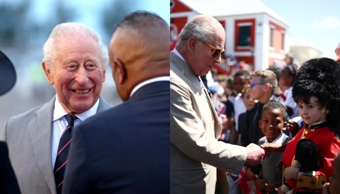 King Charles explores Bermuda’s slave trade history on first day of visit