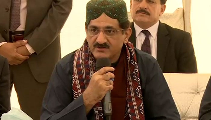 وزیرِ اعلیٰ سندھ مراد علی شاہ---فائل فوٹو