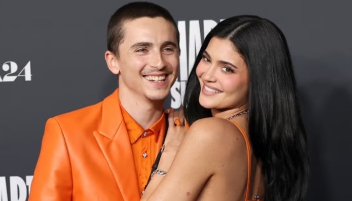 Timothée Chalamet, Kylie Jenner step out for Broadway night with Kardashian-Jenner family