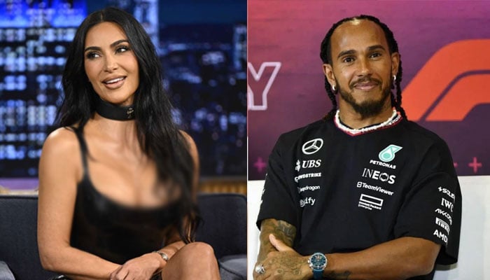 Kim Kardashian flaunts baby bump in pre-Met Gala post amid Lewis Hamilton romance