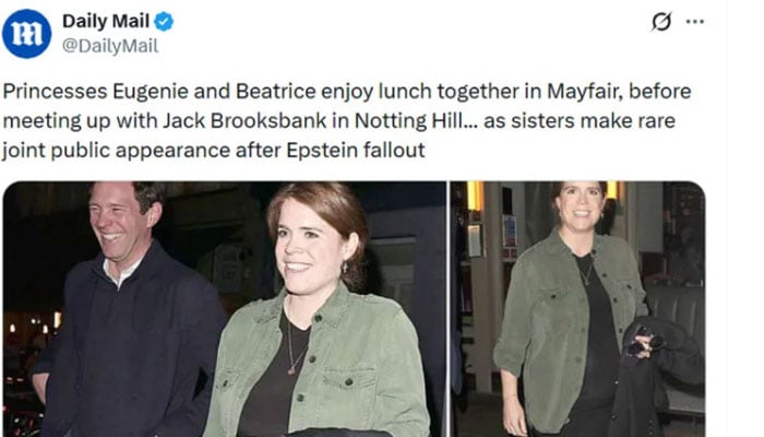 Princess Eugenie finally breaks silence on third pregnancy in first Instagram post in months