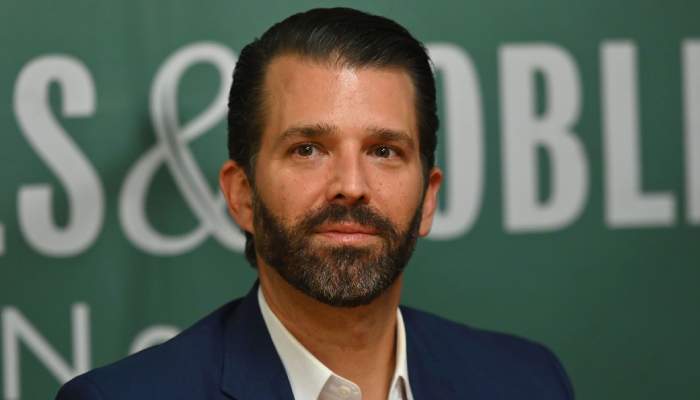 Donald Trump Jr visits parents home amid wedding delay with Bettina Anderson