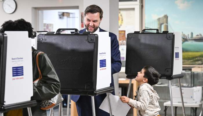 JD Vance casts ballot with son in Ohio, makes first Iowa campaign visit as VP