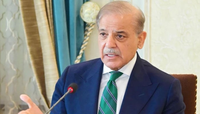 وزیرِ اعظم شہباز شریف—فائل فوٹو