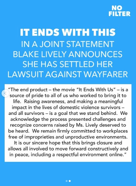 Real reason behind Blake Lively and Justin Baldoni settling ‘It Ends with Us’ legal mess also revealed