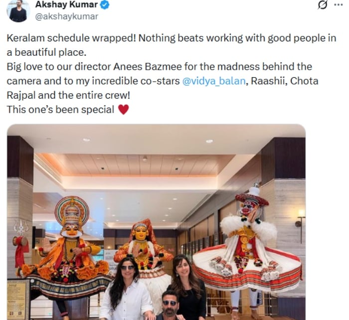 P.C. Akshay Kumar/X