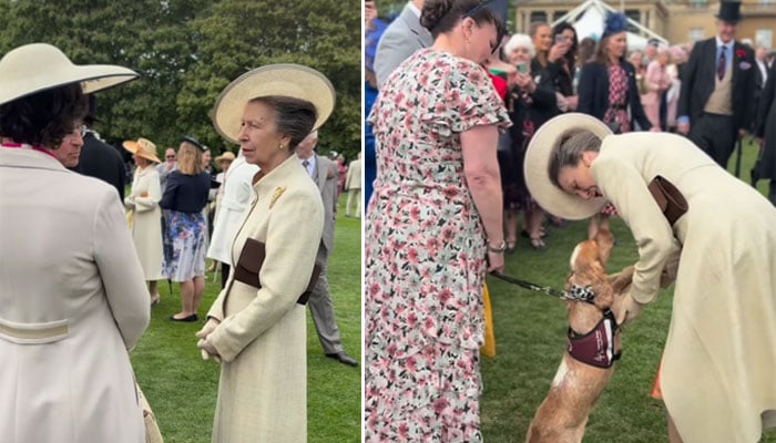Princess Annes special moment lights up Buckingham Palace Garden Party