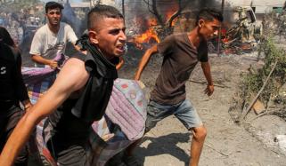 غزہ: اسرائیلی حملوں میں فلسطینی پولیس کرنل شہید، سینئر حماس رہنما خلیل الحیہ کا بیٹا زخمی