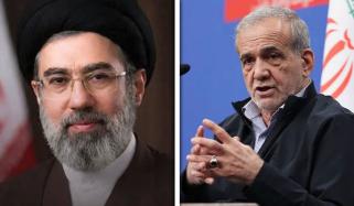 ایرانی صدر مسعود پزشکیان کی سپریم لیڈر مجتبیٰ خامنہ ای سے ملاقات