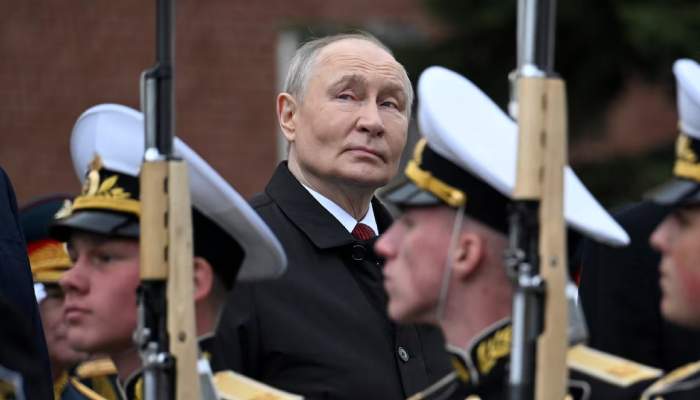 Putin declares Russia ‘invincible’ at scaled-back Victory Day parade